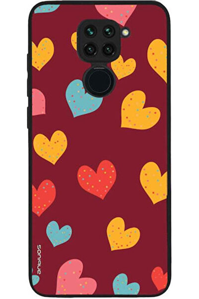 Other Θήκη Sonique Heart Series για Xiaomi Redmi Note 9 Μπορντό
