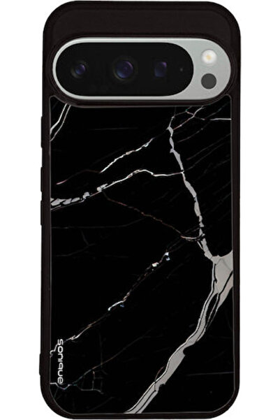 Other Θήκη Sonique Σειράς Marble για Google Pixel 9 Pro 5g Μαύρο
