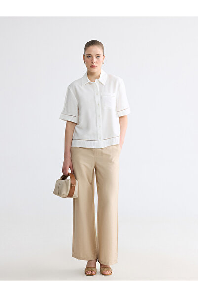 LC Waikiki Quality Pieces from Çelebi Store Women's Pants with Waist Cord