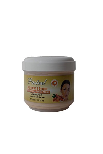 pasteel Whitening Clay Face Mask with Turmeric and Ginger Extract, 500 ml