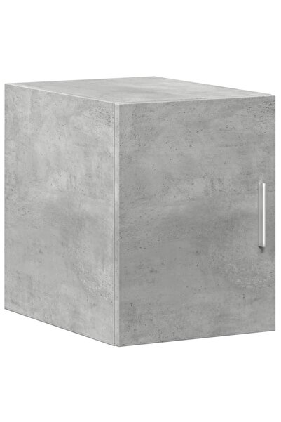 vidaxl Dulap de perete, gri beton, 30x42,5x40 cm, lemn prelucrat