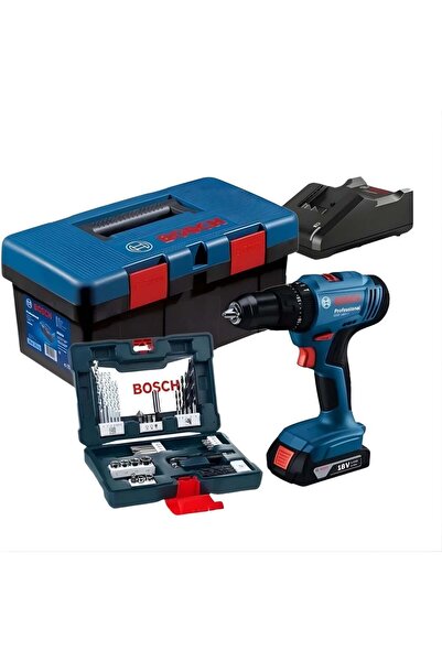 Bosch GSB 183-Li Akülü Darbeli Matkap + Takım Çantası ve 41 Parça Aksesuar Seti
