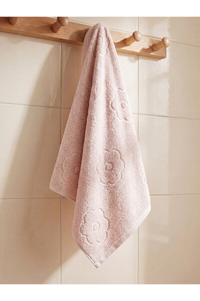 LC Waikiki Floral Embroidered Cotton Face Towel 50X80 cm from Uzg Store for S...