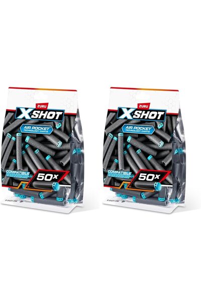 Generic X-Shot Foam Darts with Air Pocket Technology, 50 Darts, Pack of 2, Re...