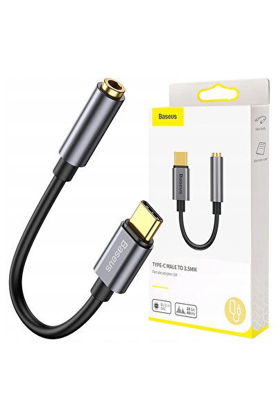 Baseus Audio Adapter Usb-C To Mini Jack 3.5Mm For Iphones