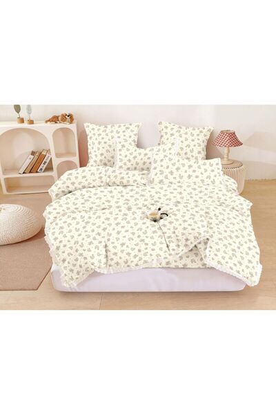 OEM Fine Cotton Duvet Cover Set with Stretchy – 6 pieces | 18673-TL