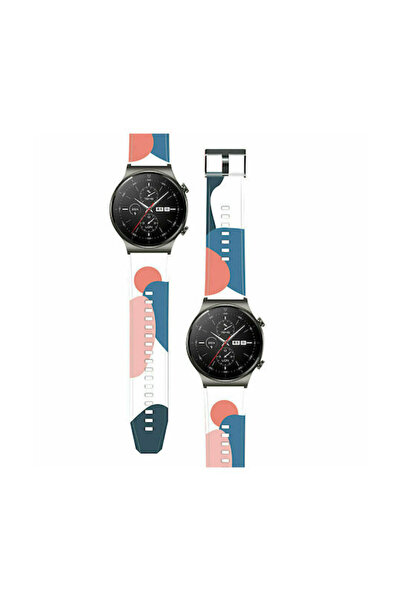 Hurtel Λουράκι Σιλικόνης Μαύρο Καμουφλάζ (11) (Huawei Watch 3 / Huawei Watch ...