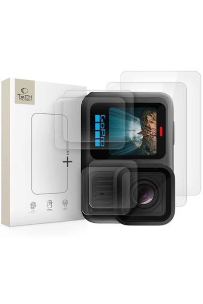 Tech-Protect Sticlă securizată Glass Fit+ pentru Gopro Hero 13, Set de 2