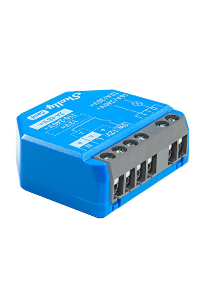 Shelly 1 Gen4 Zigbee Matter pentru monitorizarea și gestionarea sistemului