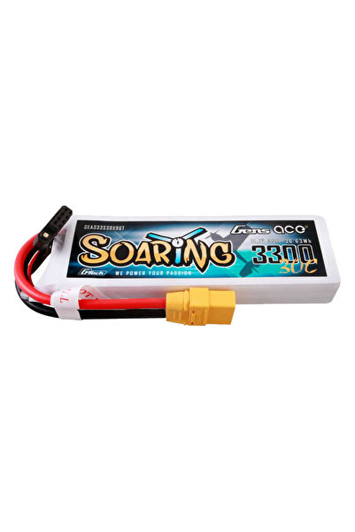 GENS ACE Baterie Lipo G-Tech Soaring 3300Mah 11.1V 30C 3S1P Pentru Drone