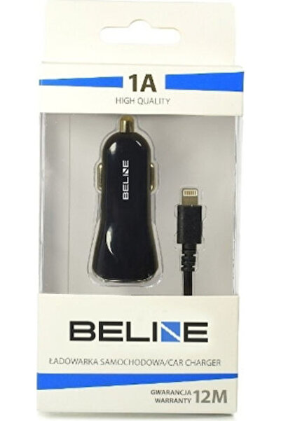 Beline Φορτιστής αυτοκινήτου 5W 1A με μία θύρα: 1xUSB με καλώδιο Lightning, Μ...