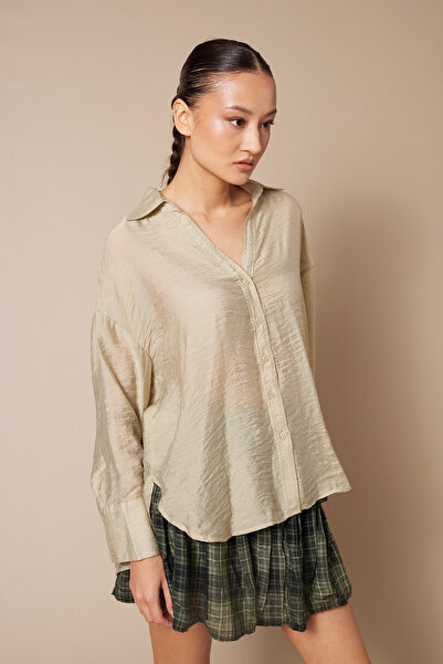 Nisan Transparent Comfortable Shirt Hem