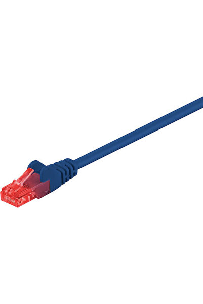 goobay Καλώδιο Ethernet Gigabit U/UTP Κατηγορίας 6, 7.5μ, Μπλε, Κωδικός: 68427