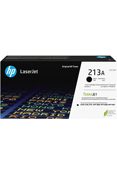 HP 213A Γνήσιο Τόνερ Εκτυπωτή Λέιζερ Μαύρο 3500 Σελίδες (W2130A)