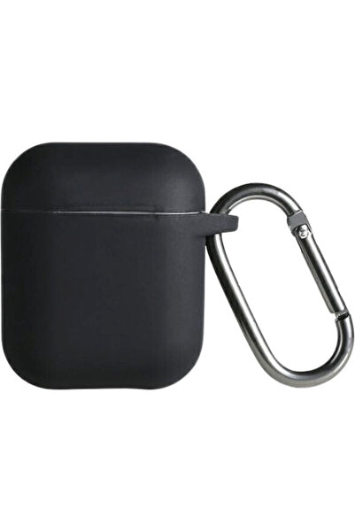Beline Θήκη σιλικόνης σε μαύρο χρώμα για Apple AirPods