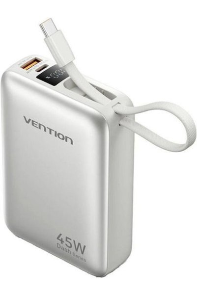 Vention FHG Power Bank 20000mAh 45W με θύρα USB-A και θύρα USB-C Power Delive...