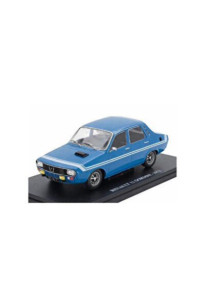 IXO Μοντέλο κλίμακας 1:24 του Renault R12 Gordini του 1972 σε μπλε χρώμα από ...