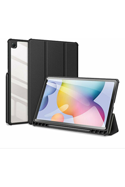 Dux Ducis Toby Θωρακισμένη Αναδιπλούμενη Θήκη Μαύρη (Galaxy Tab S6 Lite 10.4)