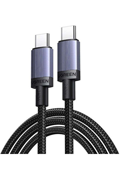 Ugreen Καλώδιο USB 2.0 USB-C Αρσενικό σε USB-C 240W PD Γκρι 2μ