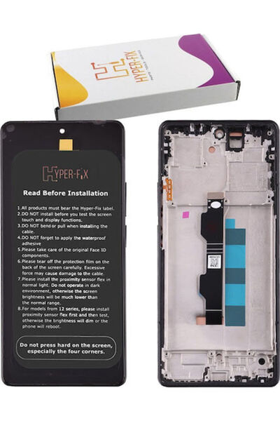 Hyper Οθόνη με Μηχανισμό Αφής και Πλαίσιο για Xiaomi Redmi Note 13 PRO, Poco ...