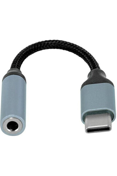 Beline Μετατροπέας USB-C αρσενικό σε 3.5mm θηλυκό Γκρι 1 τεμάχιο