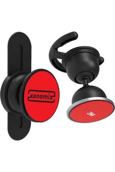 Other Xenomix Βάση Αυτοκινήτου για Κινητό & Tablet με Ρυθμιζόμενα Άγκιστρα Μα...