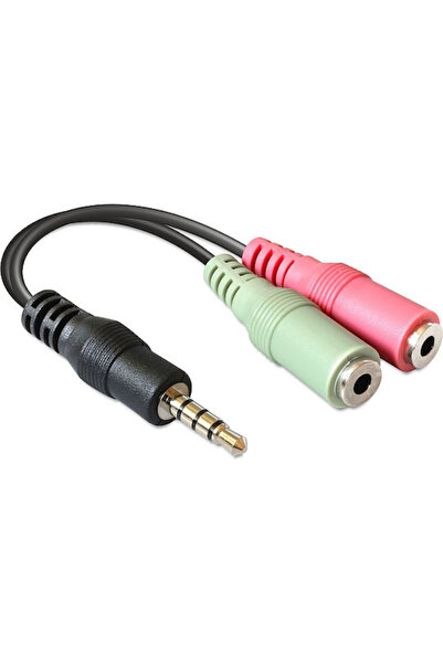 DELOCK Μετατροπέας 3.5mm αρσενικό σε 3.5mm 2x θηλυκό 1 τεμάχιο 65344