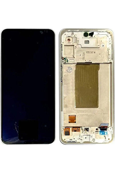 Samsung Οθόνη με μηχανισμό αφής και πλαίσιο για Galaxy A36, A366 (Λευκό) Κωδι...