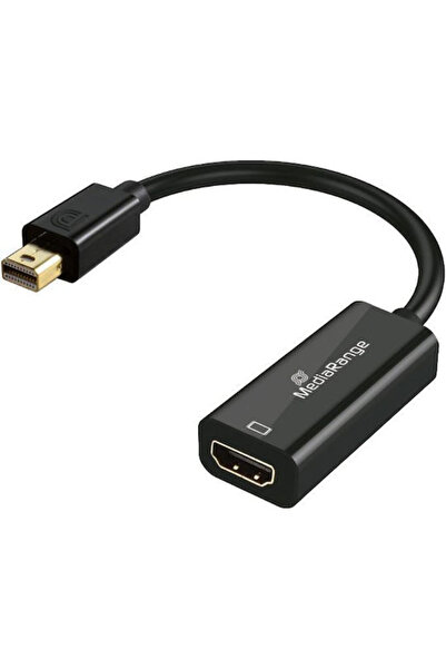 MediaRange Μετατροπέας mini DisplayPort αρσενικό σε HDMI / mini DisplayPort θ...