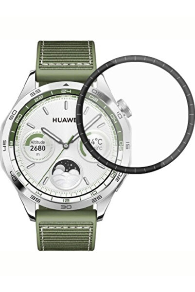 OEM 3D Σκληρυμένο Γυαλί PET Huawei GT4 46mm Μαύρο