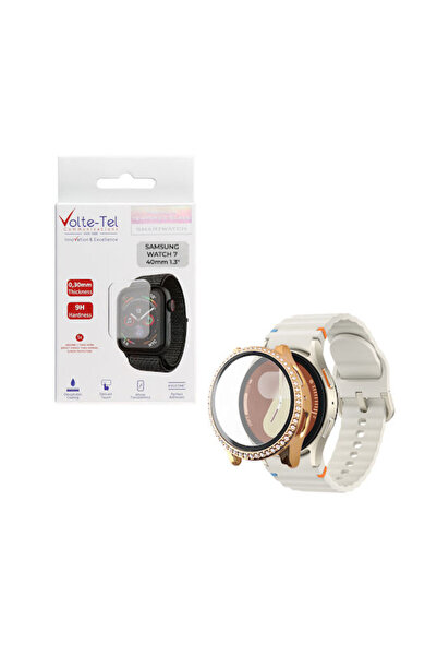 Other Volte-Tel Πλαστική Θήκη σε χρυσό χρώμα για Samsung Watch 7 40mm