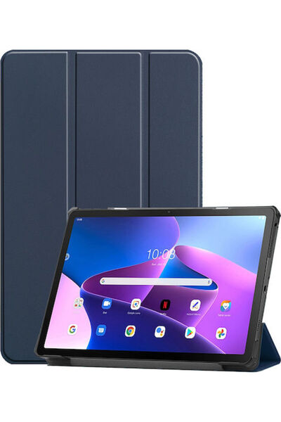 Other Σονίκ Ανθεκτική Θήκη Flip Cover Ναυτικό Μπλε για Lenovo Tab M10 Plus 10...