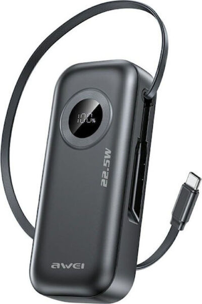 AWEI PA-9 Power Bank 10000mAh 22.5W Black