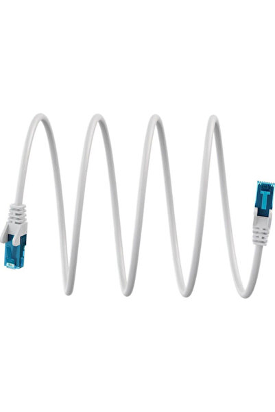 goobay Καλώδιο Ethernet U/UTP Cat.6a 7.5μ Λευκό Κωδικός: 79227