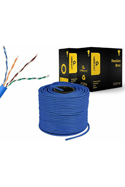 Cablexpert Καλώδιο Ethernet U/UTP Cat.5e ακούμενο 305μ Μπλε Κωδικός: UPC-5004...
