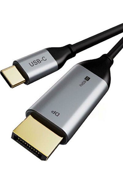 Cabletime C160 Καλώδιο USB 2.0 USB Type-C Αρσενικό - DisplayPort Μαύρο 1.8μ