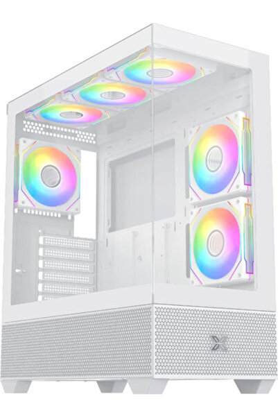 Xigmatek Alphard Arctic Gaming Midi Tower Θήκη Υπολογιστή με Πλευρικό Παράθυρ...