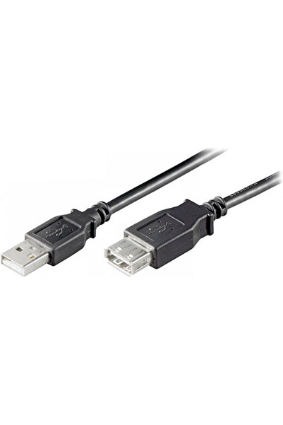 goobay Καλώδιο USB 2.0 0,3μ. Αρσενικό Α σε Θηλυκό Α (68622)