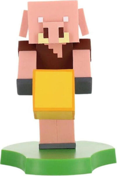 Verbatim Cable Guys Μίνι Minecraft Πίγκλιν Βάση Γραφείου για Κινητό σε Χρυσό ...