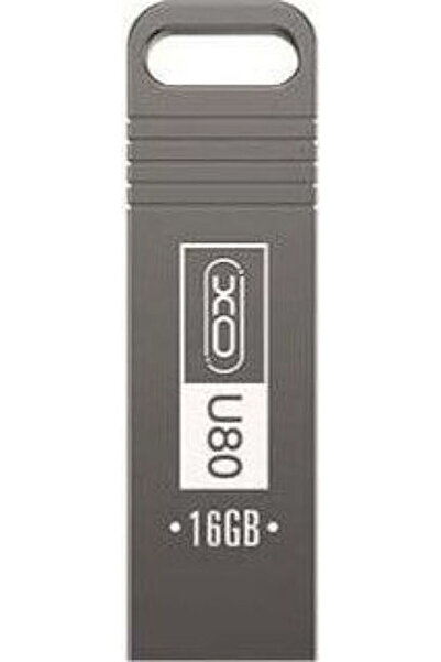 Xo U80 16GB USB 2.0 Στικάκι Γκρι