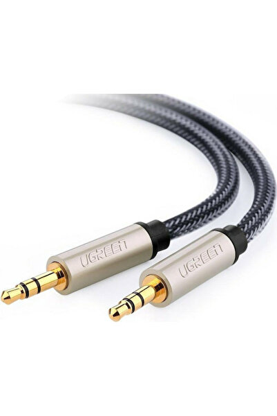 Ugreen Καλώδιο Jack 3.5mm, Αρσενικό 3.5mm - Αρσενικό 3.5mm, Γκρι, 2μ, 10604