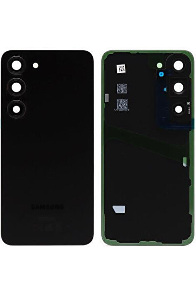 Samsung Ανταλλακτικό Πίσω Κάλυμμα Μαύρο για Galaxy S23