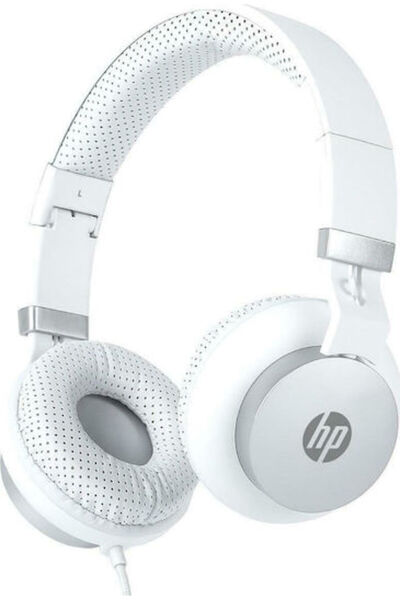HP DHH-1205 Ενσύρματα Ακουστικά Κεφαλής Λευκά