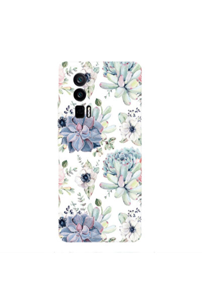 Other Xiaomi Poco F5 Pro Flower 56 Transparent Silicone TPU Θήκη