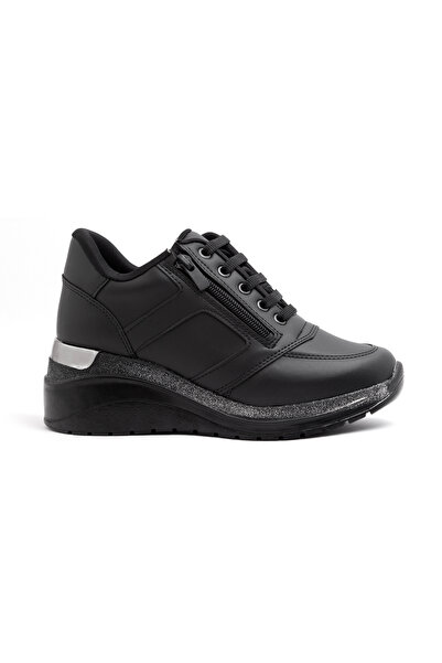 Mamito Ayakkabı Mdl 1120 Zippered High-Sole Sports Shoes
