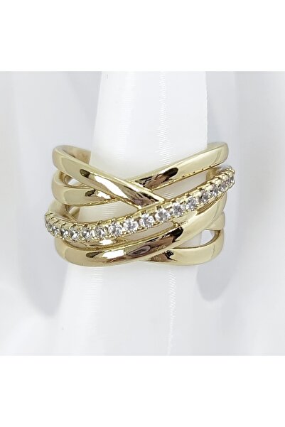 Milena 14K GOLD PLATED RING ONE SIZE 7