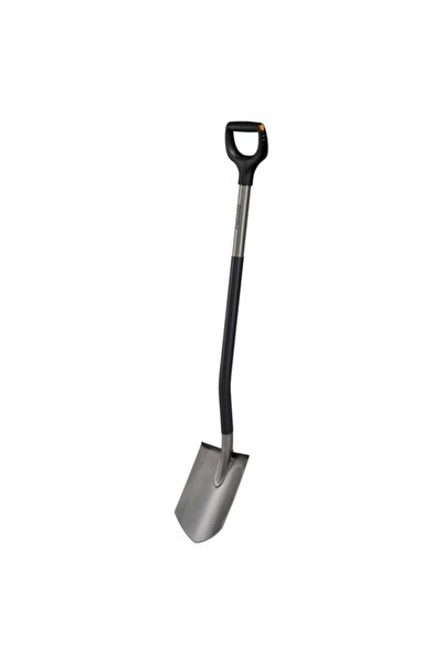 FiSKARS Ergonomic Garden Shovel F1067511, 19.5 cm (Gray)