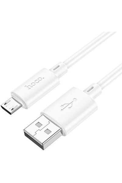 hoco. Hoco X88 1μ Καλώδιο USB 2.0 σε micro USB Λευκό (HOC-X88m-W)
