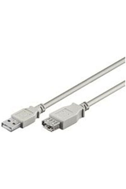 goobay Καλώδιο USB 2.0 σε micro USB, κανονικό, 0,3μ, Γκρι (68621)