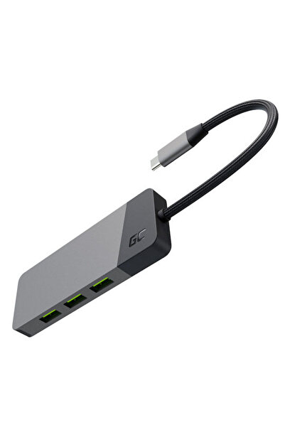 Green Cell HUBGC01 Σταθμός σύνδεσης USB-C με HDMI PD Γκρι